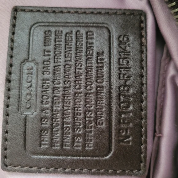 Coach Brown Signature Tote Bag - Picture 9 of 10